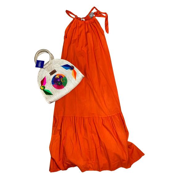 NEW SOFIA COLLECTIONS samantha dress in orange - Picture 2 of 2